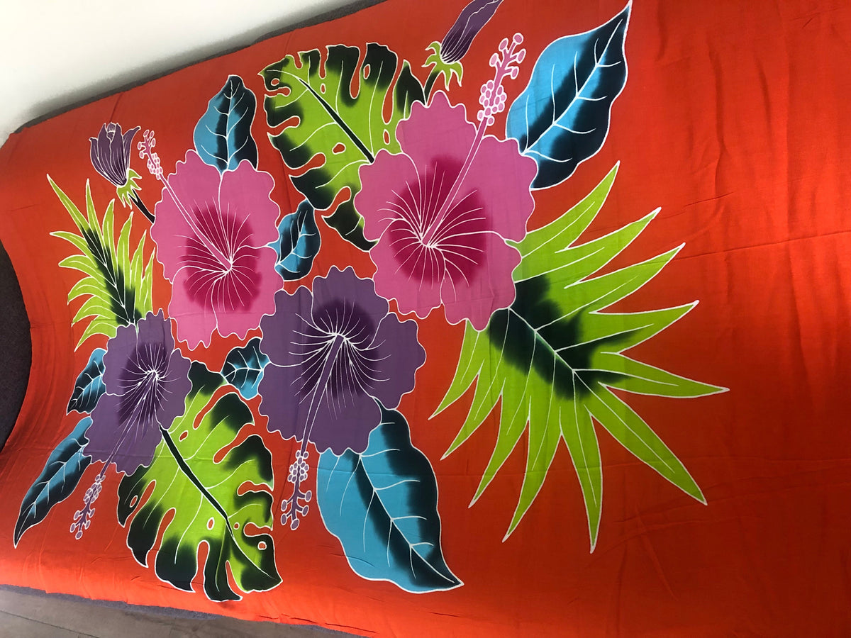 Island Bloom Sarong