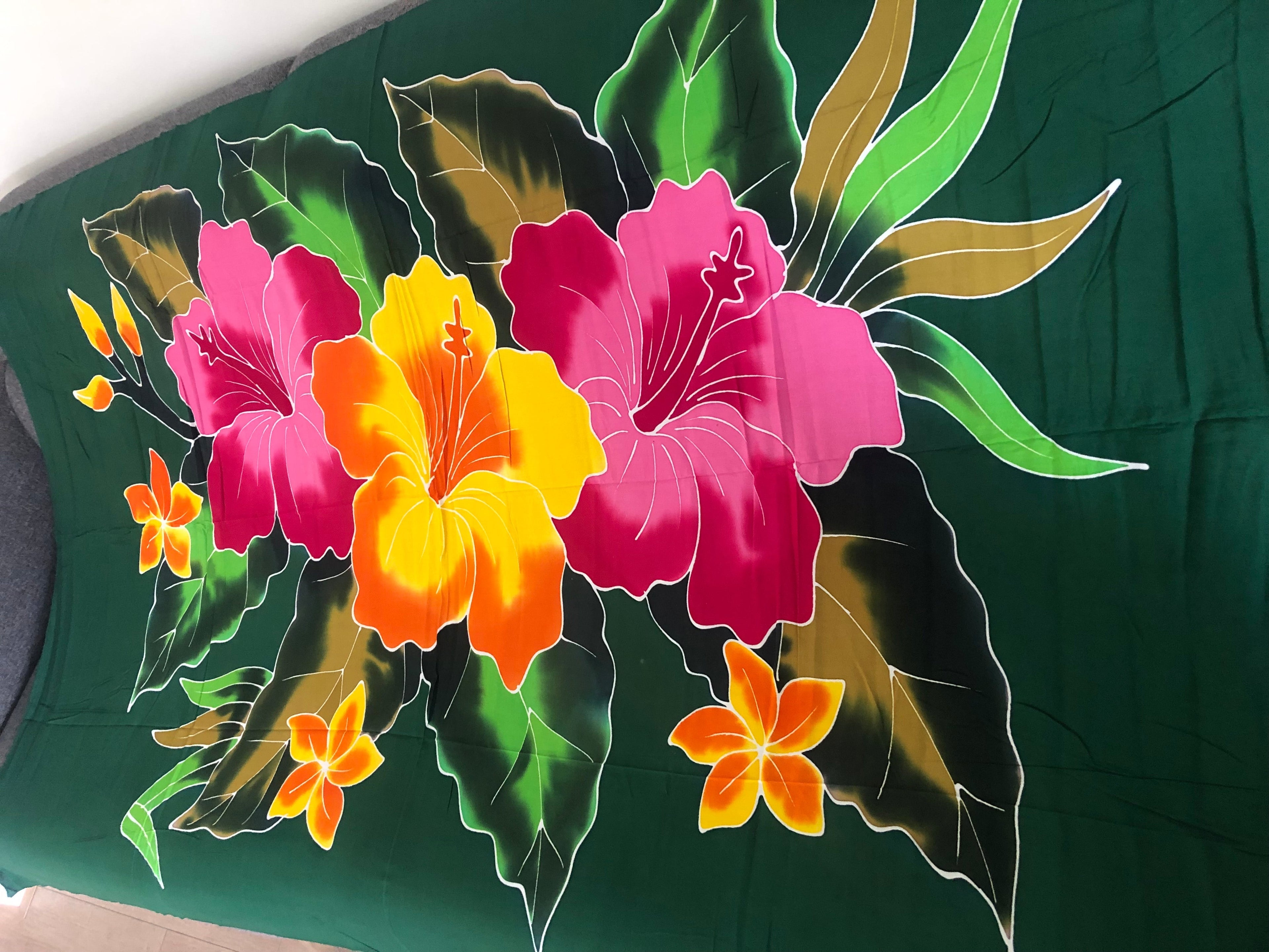 Island Bloom Sarong