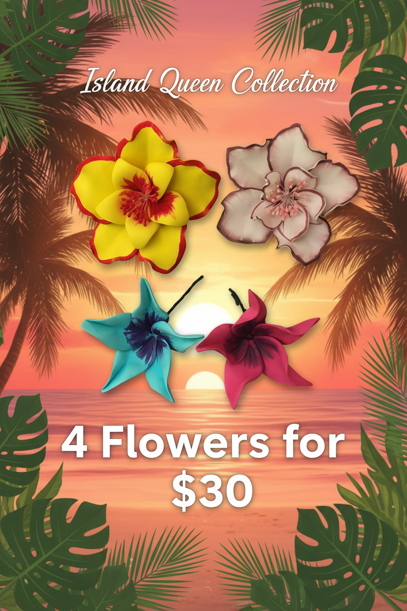 4 Flowers for $30 Poster v2