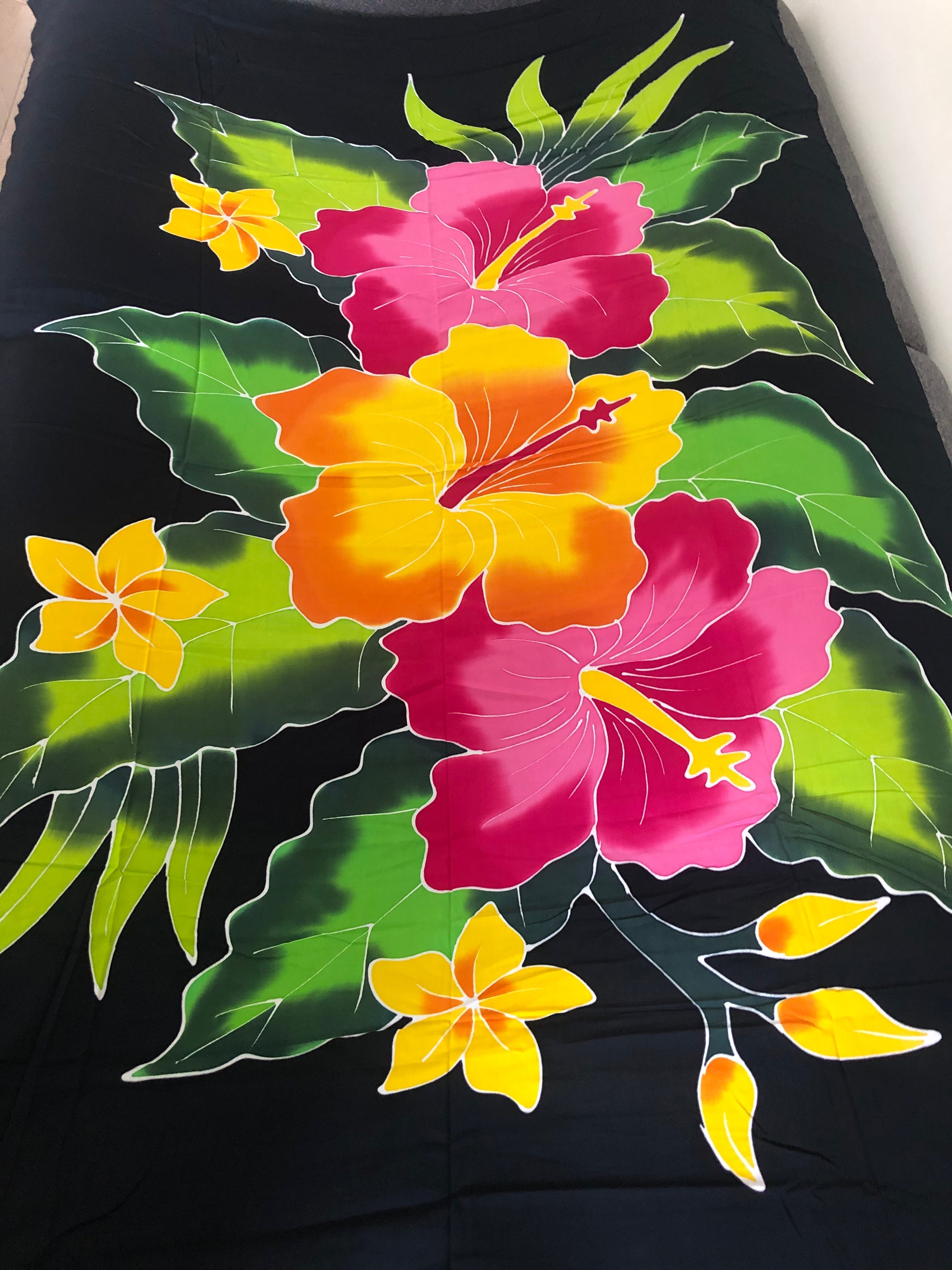 Island Bloom Sarong