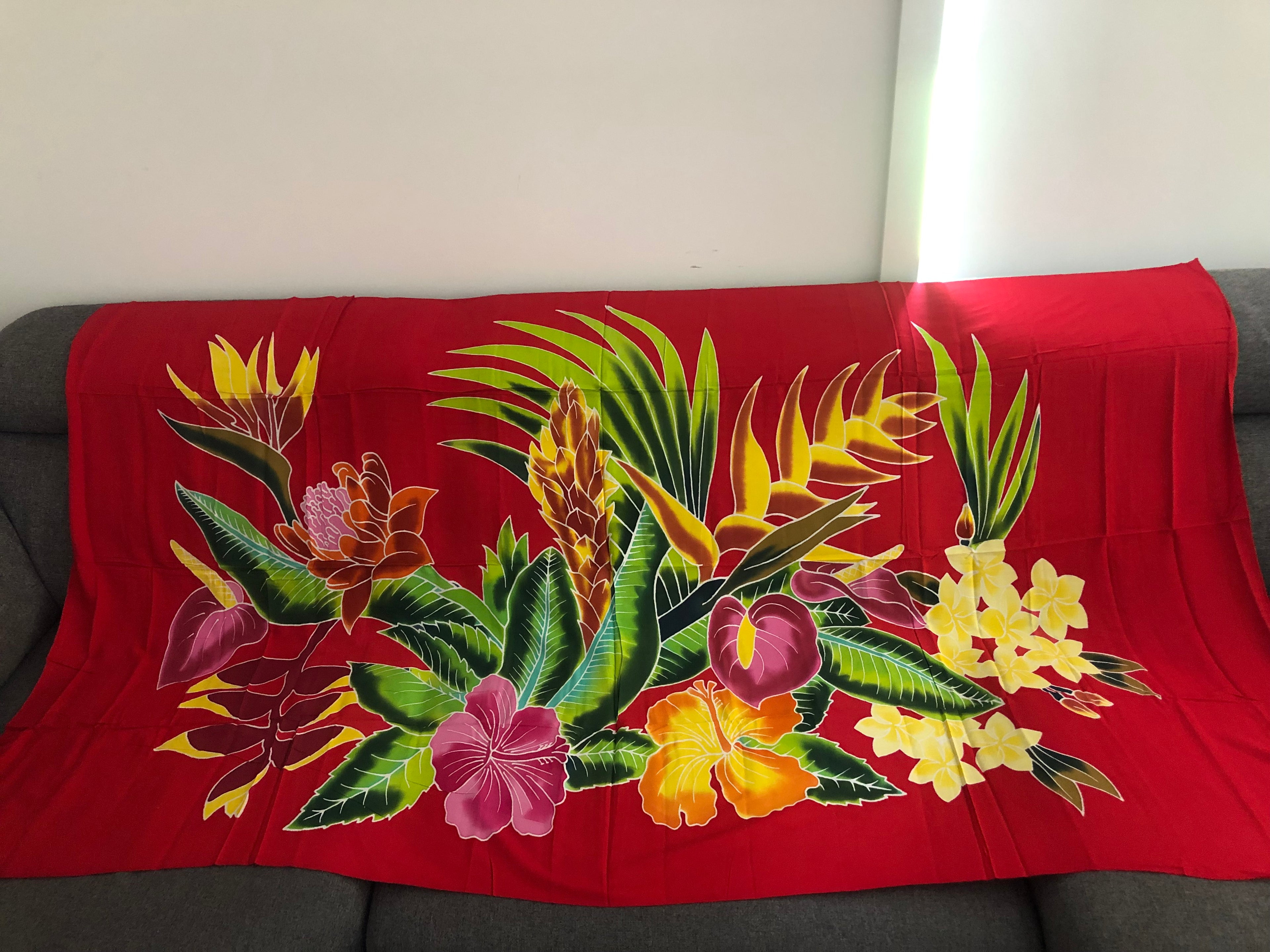 Island Bloom Sarong