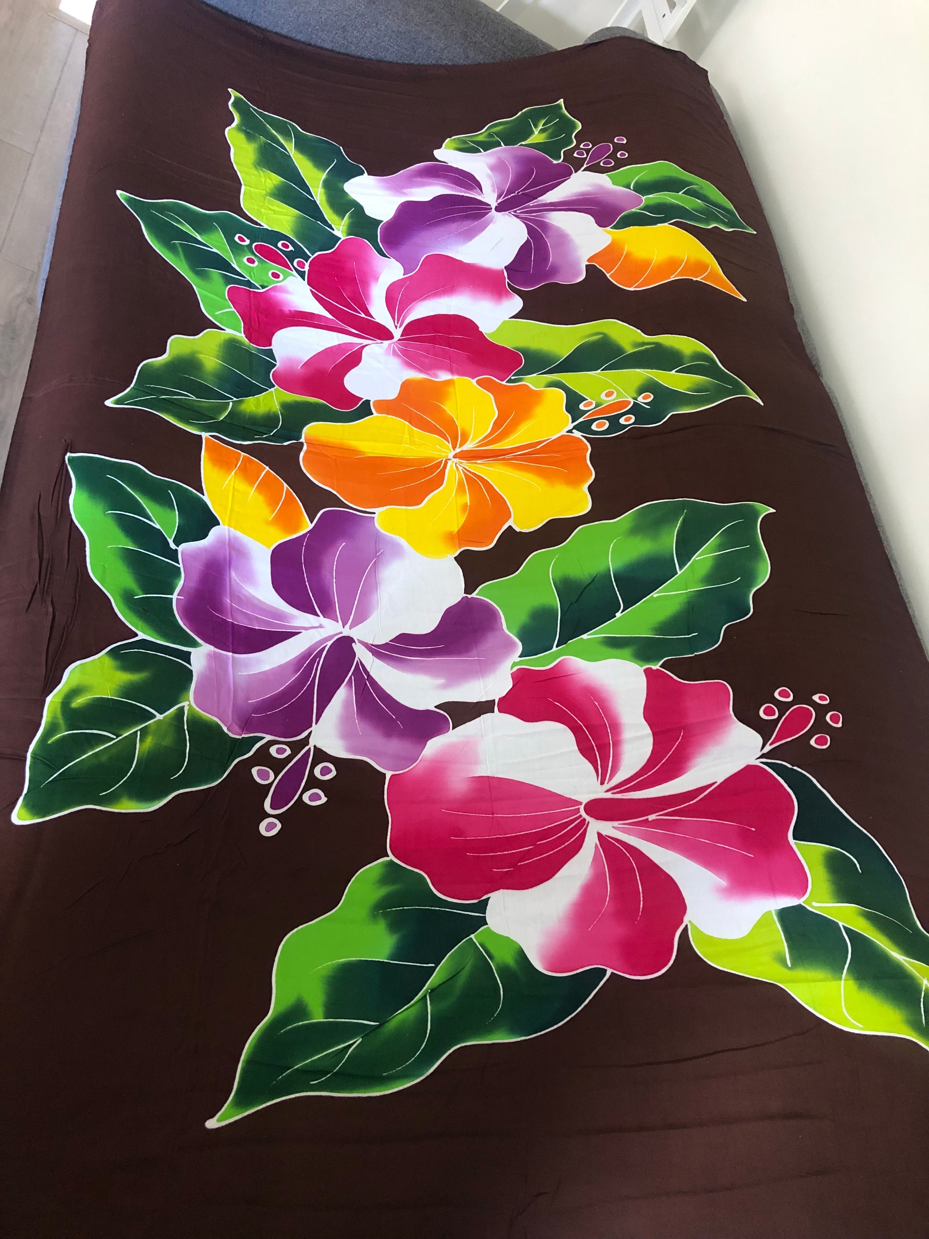 Island Bloom Sarong