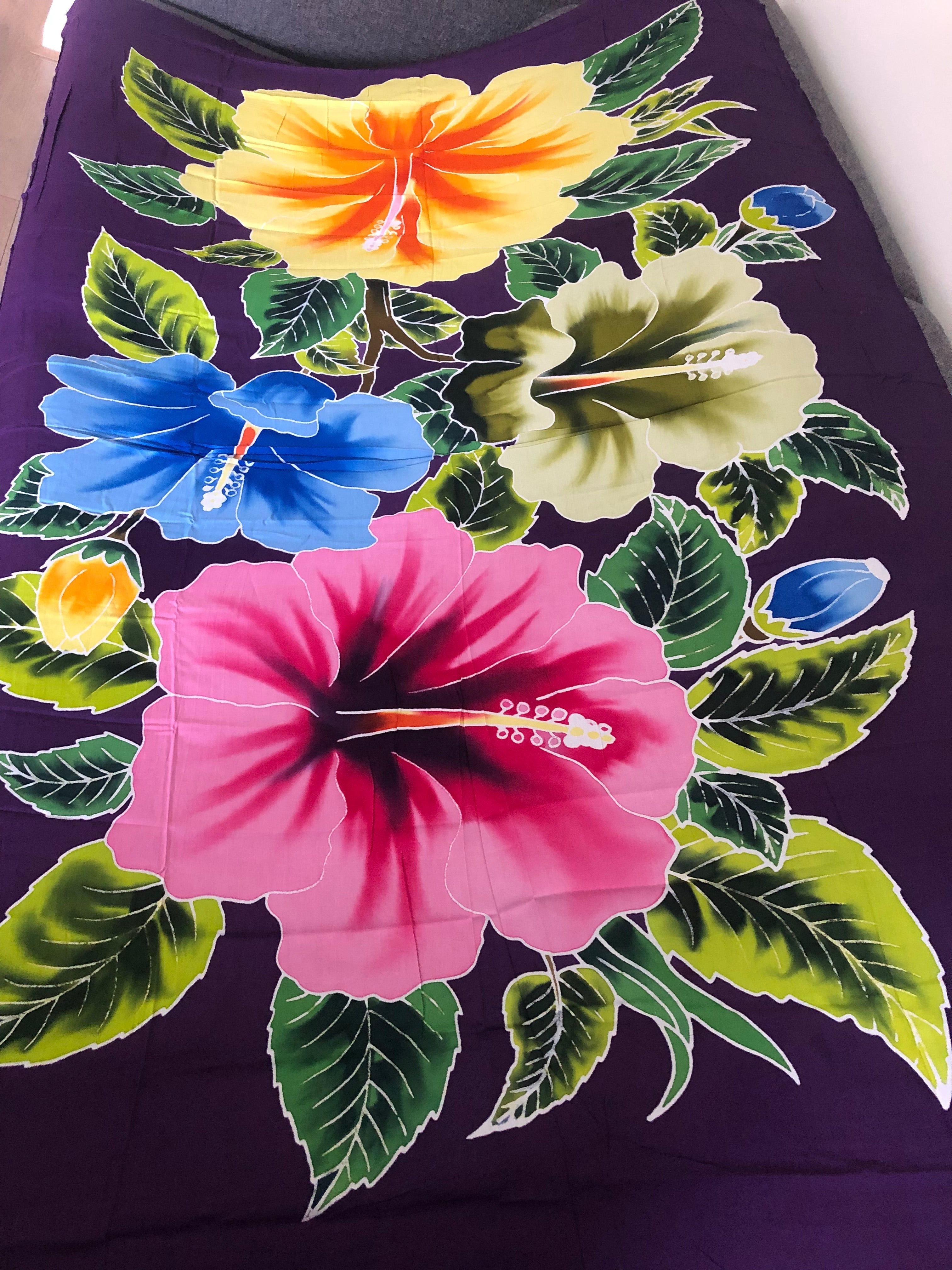Island Bloom Sarong